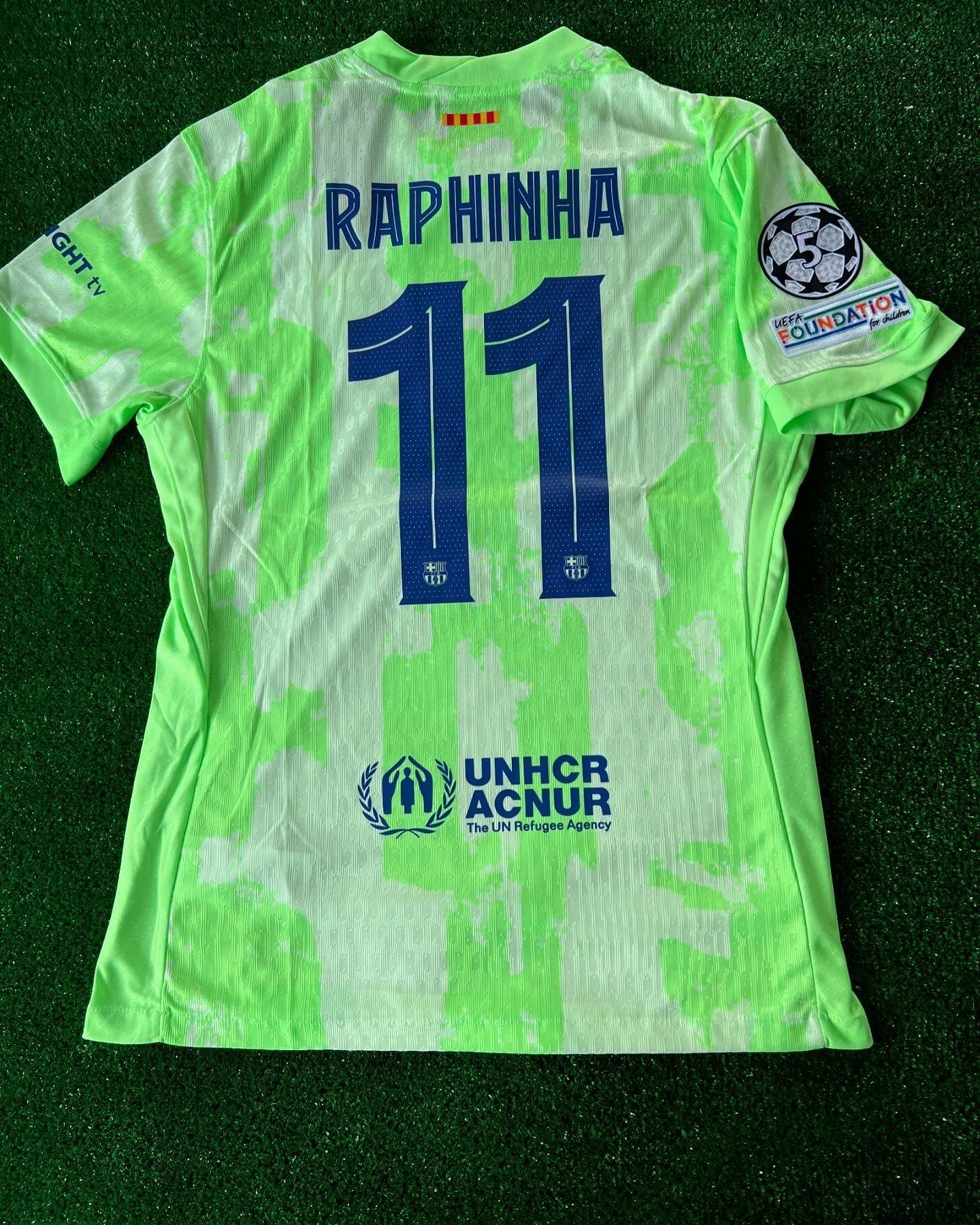 Barcelona Raphinha Football Jersey Kit