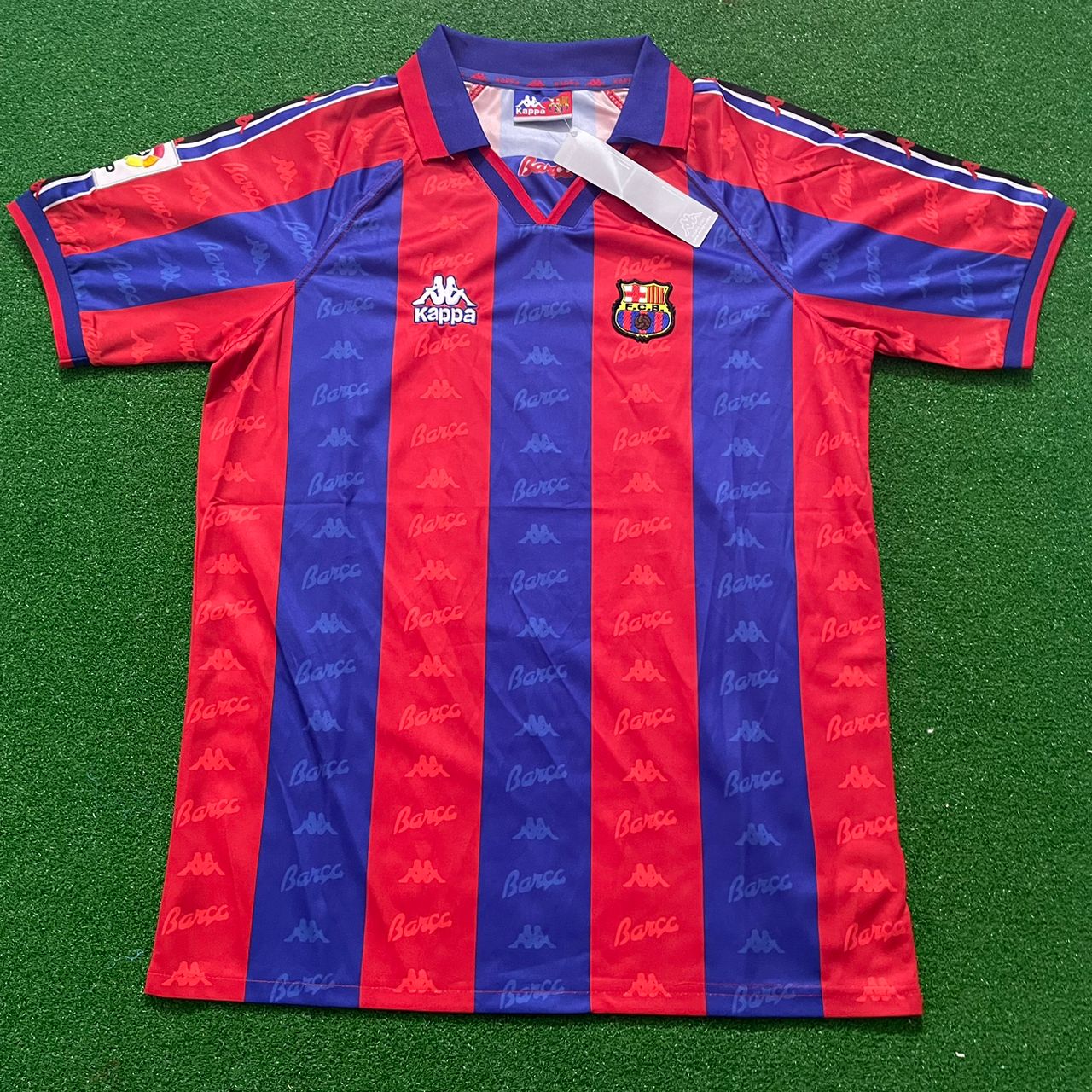 Ronaldo Nazario r9 Barcelona 1996 1997 Retro Football Jersey Kit