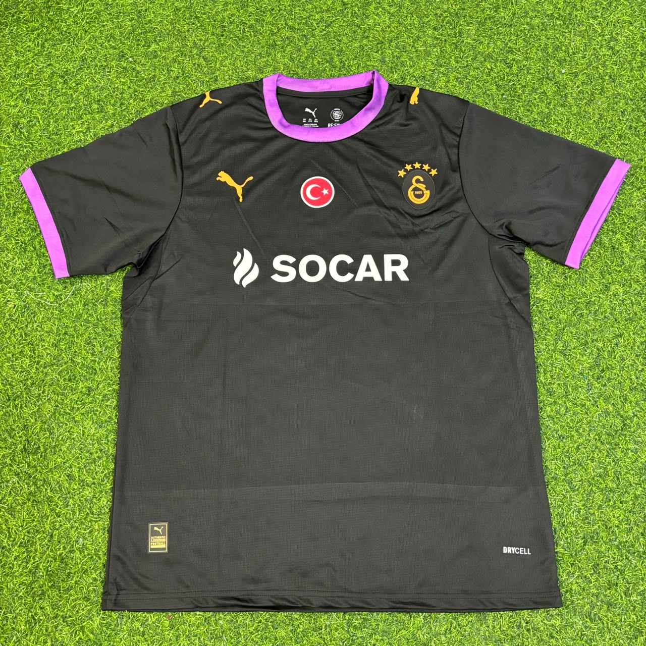 Baris Alper Yilmaz Galatasaray 2026-2027 Away Black Football Jersey