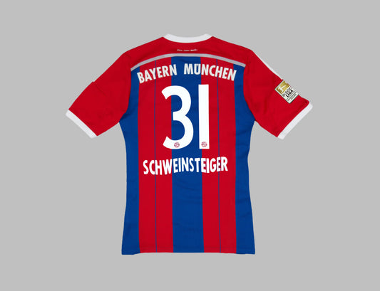 Bastian SCHWEINSTEIGER Bayern Munich 2014 - 2015 Football Jersey Kit