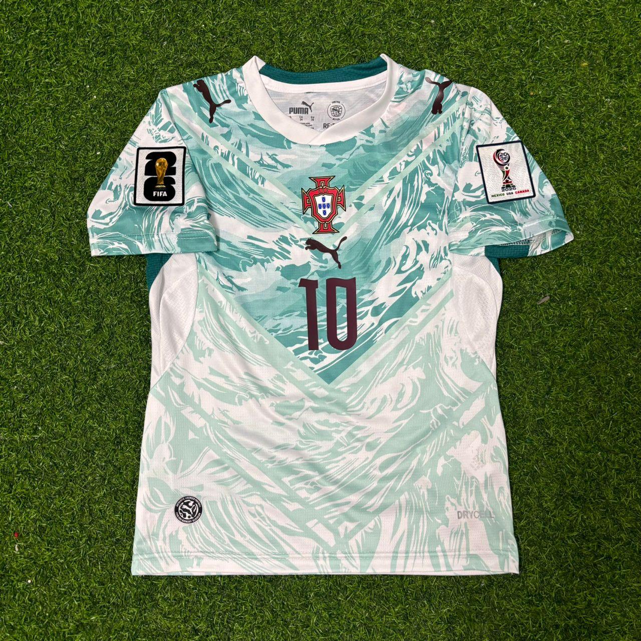 Bernardo Silva Portugal 2026 World Cup Away KIDS Football Jersey