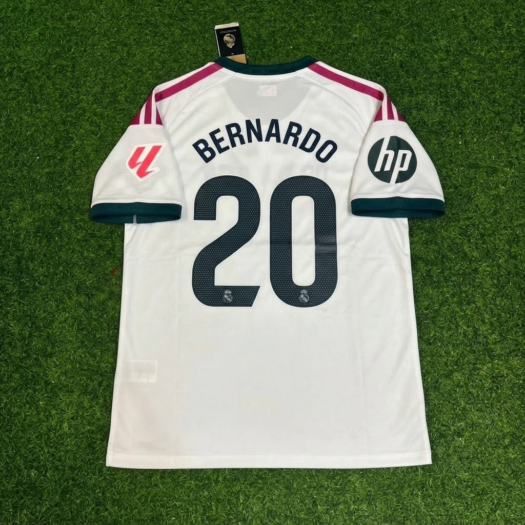 Bernardo Silva White Football Jersey