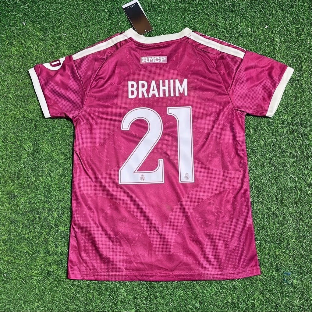 Brahim Diaz Pink Football Jersey