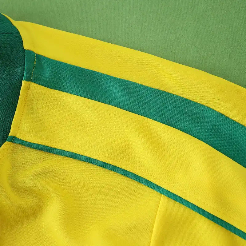 Brazil 1998 Long Sleeved Retro Football Jersey Kit