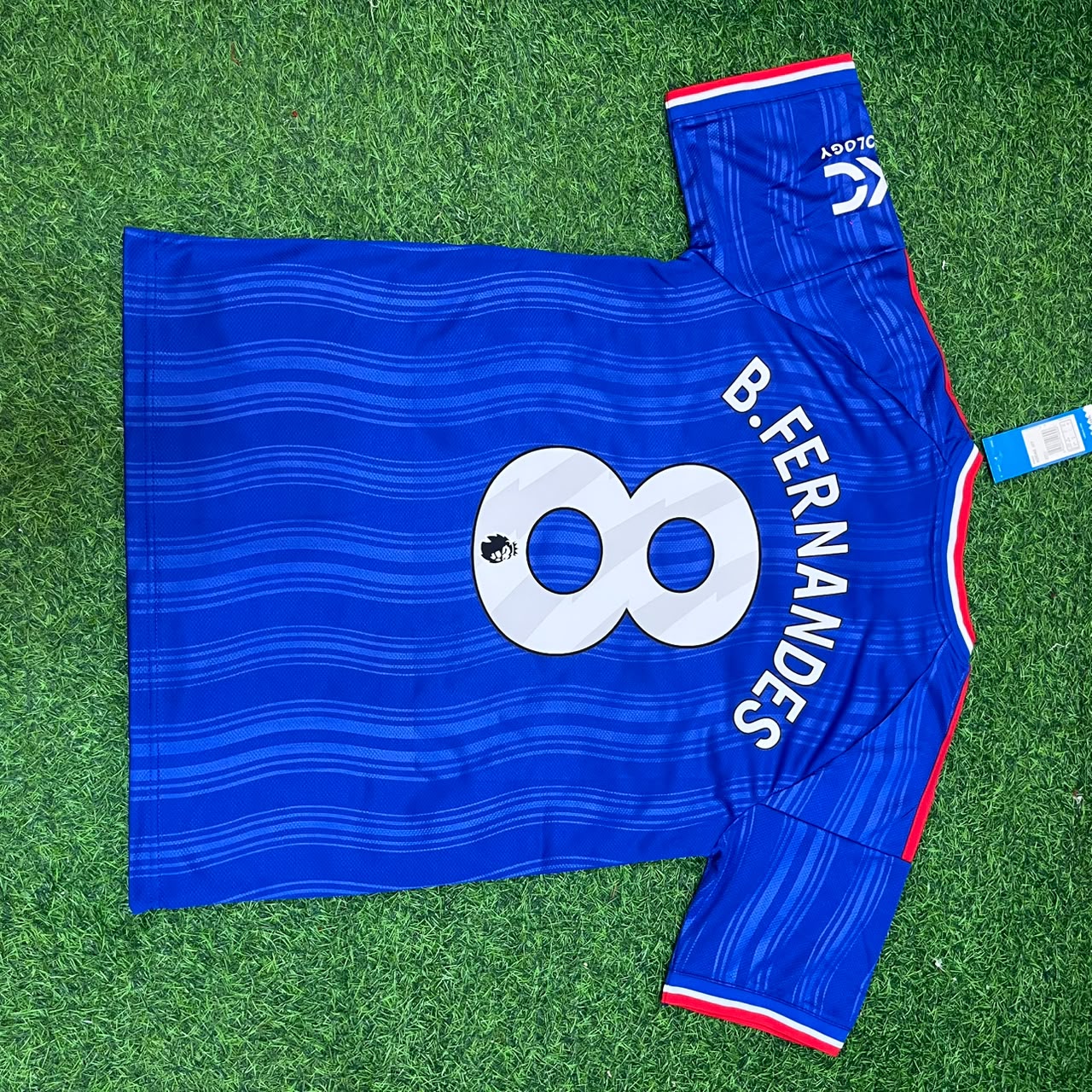 Bruno Fernandes Manchester United Blue 2027 Football Jersey
