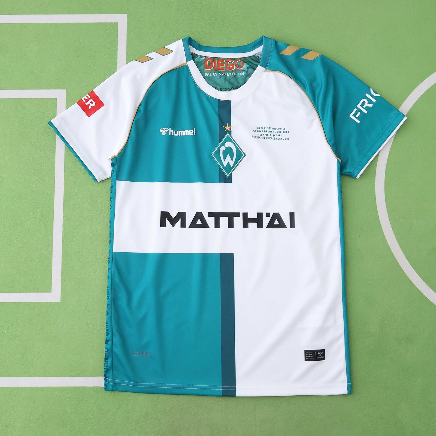 Diego Ribas da Cunha Werder Bremen Anniversary Trikot Jersey Maillot