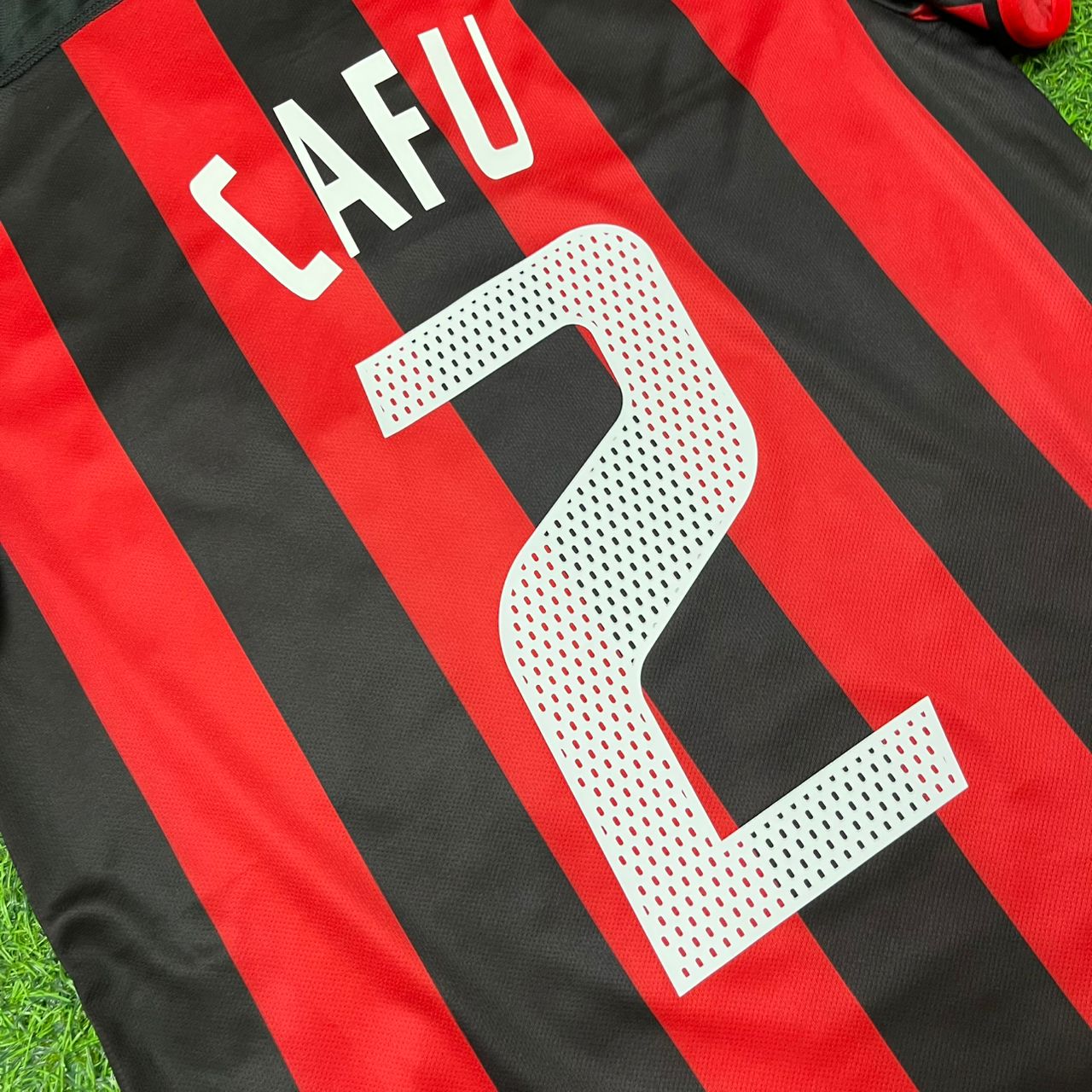Cafu Milan 2003/2004 Home Retro Football Jersey Kit