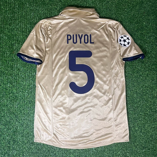 Carles Puyol - FC Barcelona 2001 - 2002 Retro Football Jersey Kit