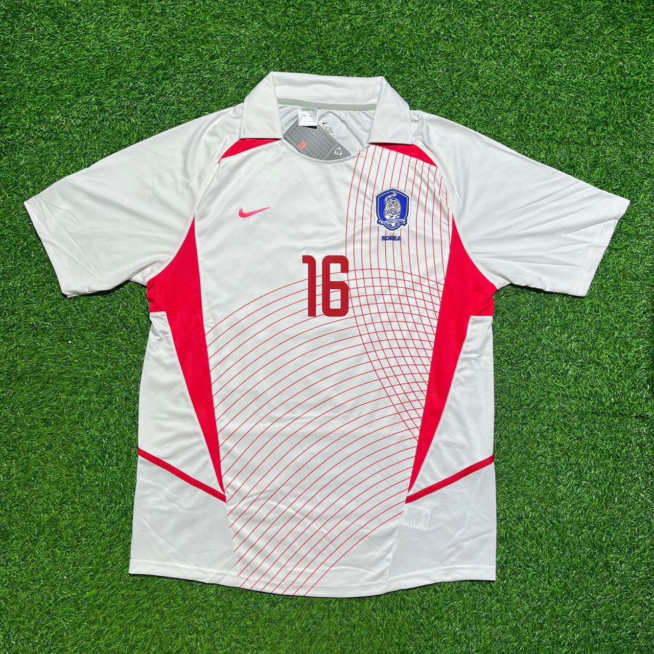 South Korea World Cup 2002 Cha Du-ri Football Jersey