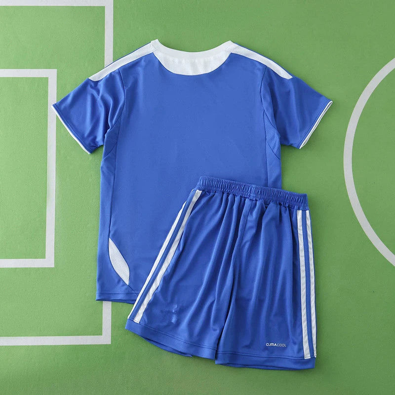 Chelsea 2012 Champions League Final Retro Kids Football Jersey Kit