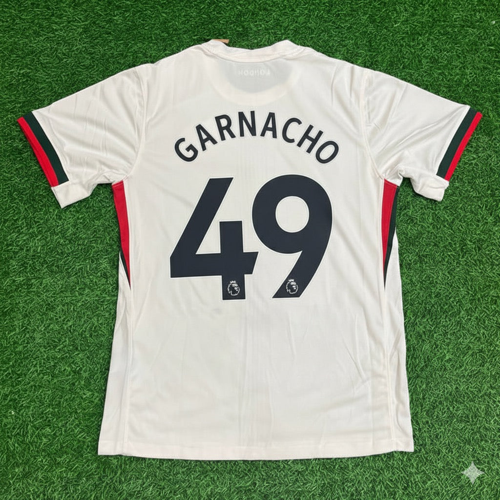 Alejandro Garnacho Chelsea 2026 White Football Jersey