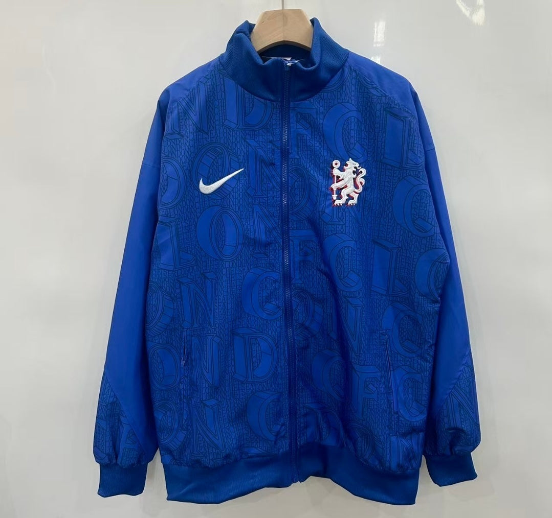 Chelsea Blue Windbreaker Jacket Paradise Edition
