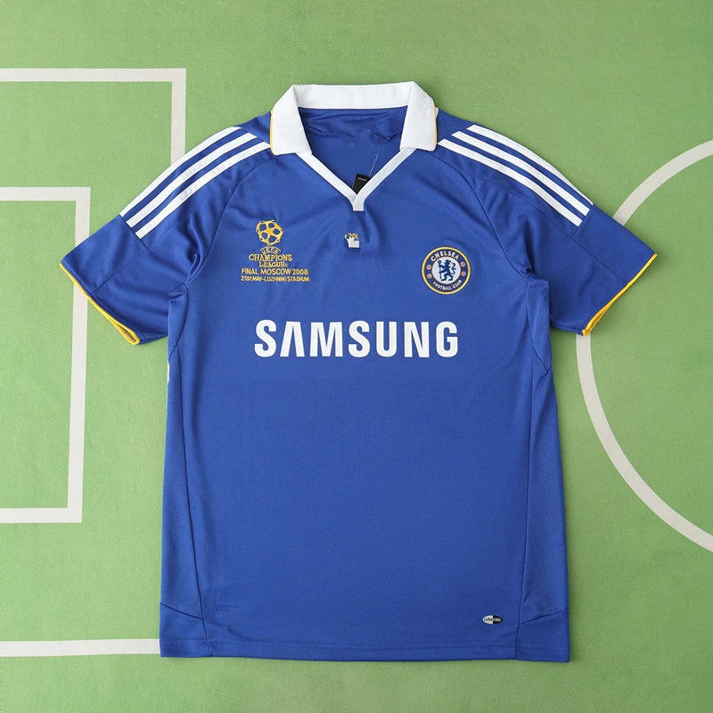 Chelsea F.C. 08/09 Season Navy Retro Football Jersey Kit