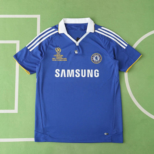Chelsea F.C. 08/09 Season Navy Retro Football Jersey Kit