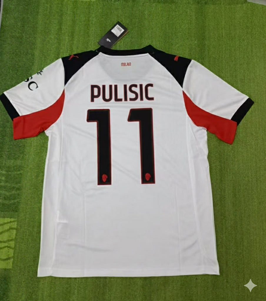 Christian Pulisic Ac Milan Football Jersey Kit