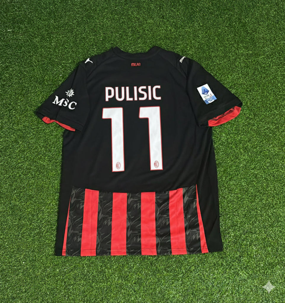 Christian Pulisic Ac Milan Football Jersey