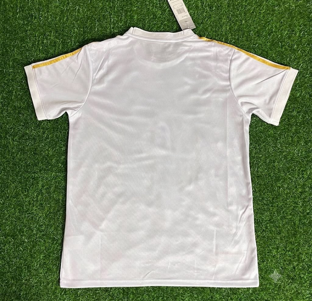 Italy White Anniversary Football Jersey Kit