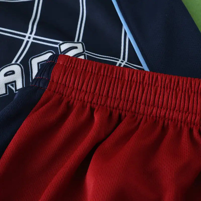 Club Atlético de Madrid 2004/05 Retro Kids Football Jersey Kit