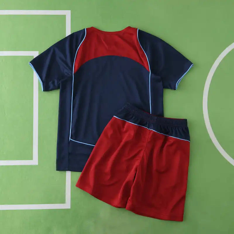 Club Atlético de Madrid 2004/05 Retro Kids Football Jersey Kit