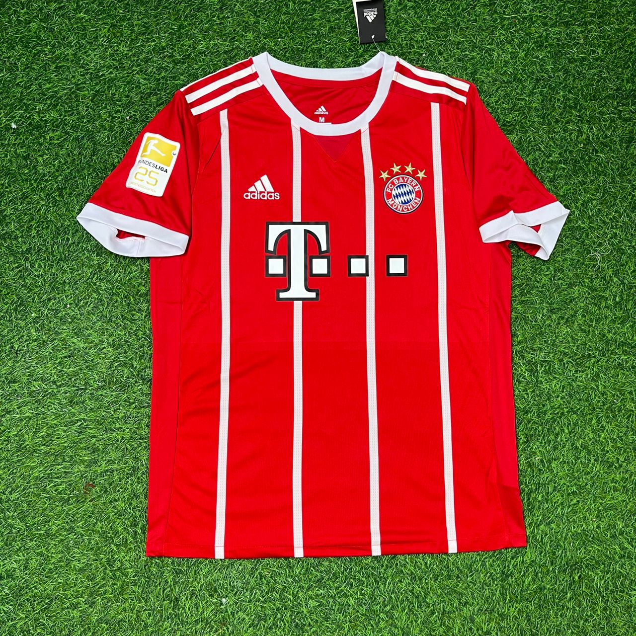 Corentin Tolisso Bayern Munich 2017-2018 Retro Home Football Jersey