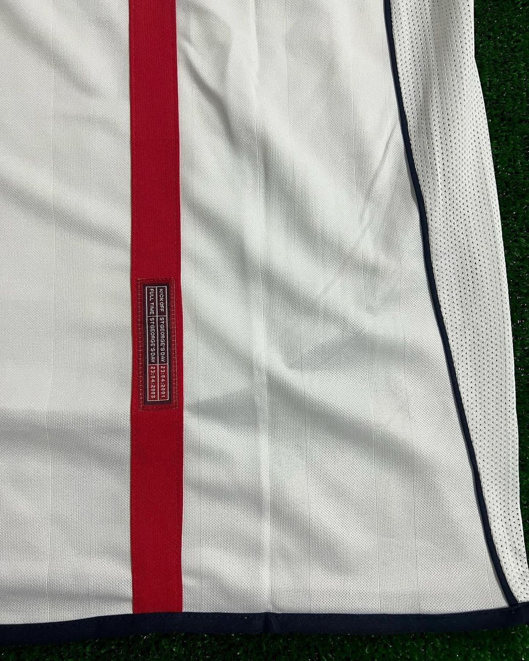 David Beckham England Retro Football Jersey Kit