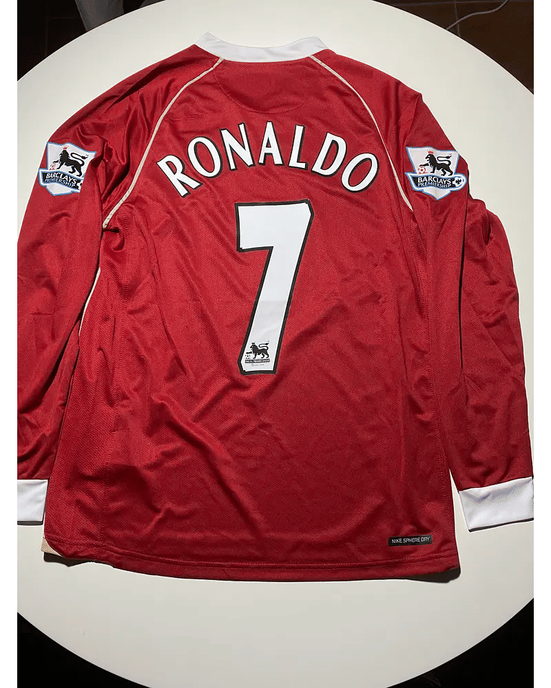 Cristiano Ronaldo Manchester United 2007 Football Jersey Kit