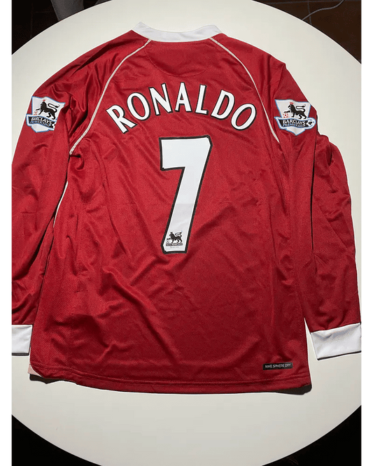 Cristiano Ronaldo Manchester United 2007 Football Jersey Kit