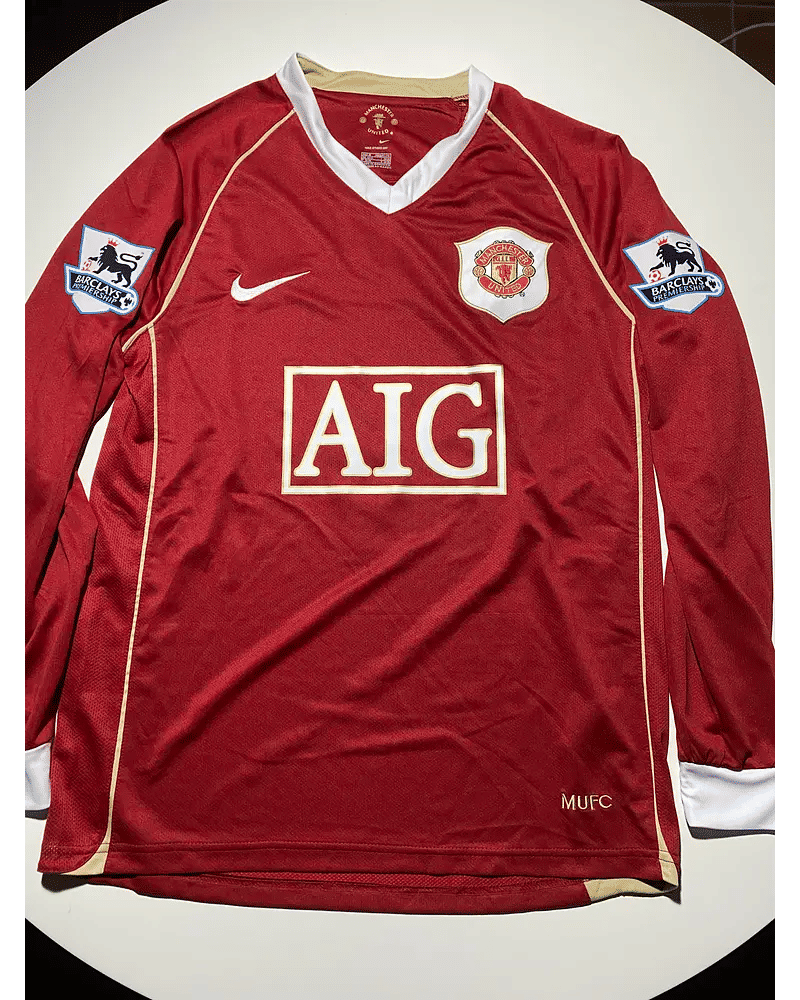 Cristiano Ronaldo Manchester United 2007 Football Jersey Kit