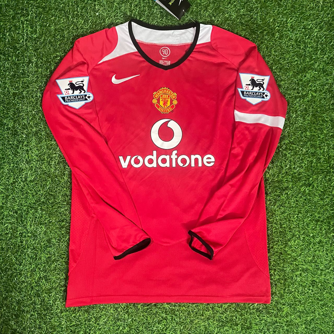 Cristiano Ronaldo Manchester United 2005 EPL Patch Retro Kit Jersey Trikot Maillot