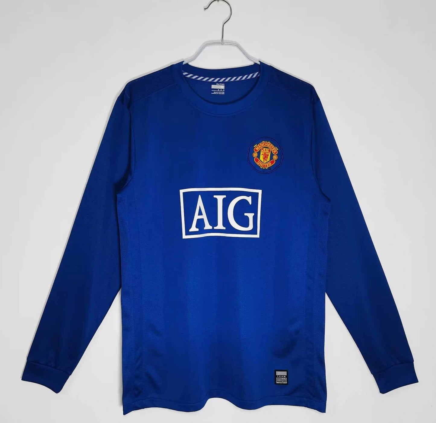 Manchester United 2008 2009 Long Sleeves Retro Football Jersey Kit