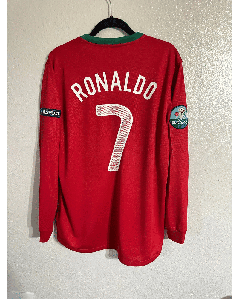Cristiano Ronaldo Portugal EURO 2012 Retro Football Jersey Kit