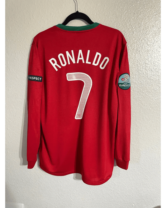 Cristiano Ronaldo Portugal EURO 2012 Retro Football Jersey Kit