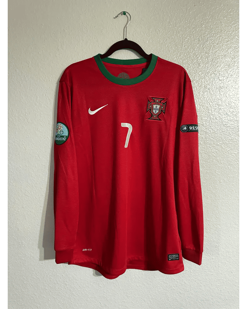 Cristiano Ronaldo Portugal EURO 2012 Retro Football Jersey Kit
