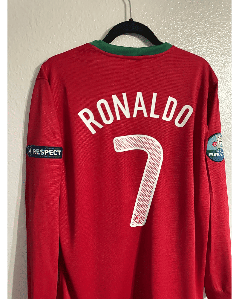 Cristiano Ronaldo Portugal EURO 2012 Retro Football Jersey Kit