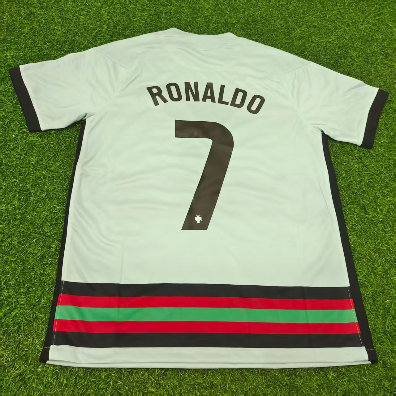 Portugal EURO 2020 Cristiano Ronaldo Retro Away Football Jersey