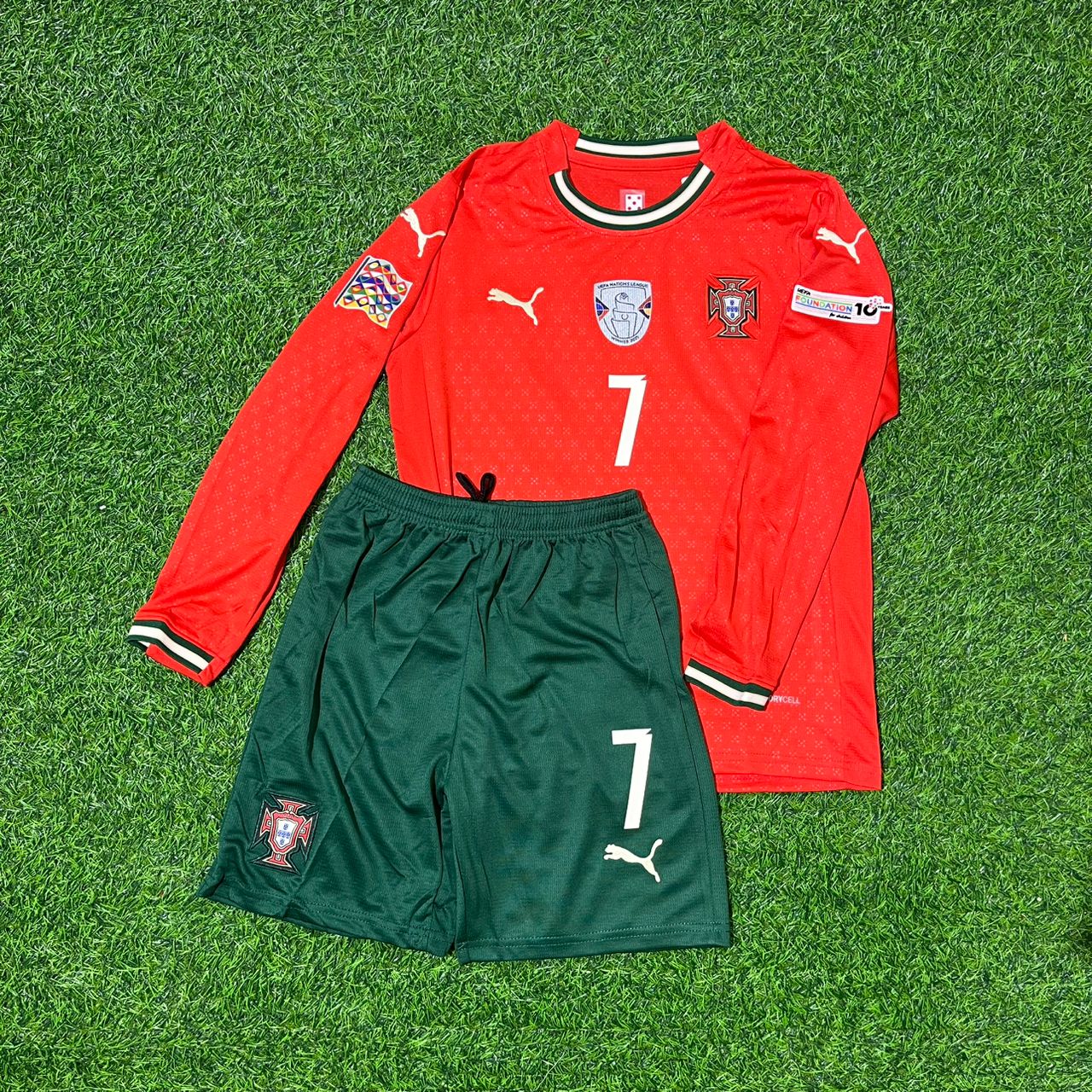 Cristiano Ronaldo Portugal Red Football Jersey