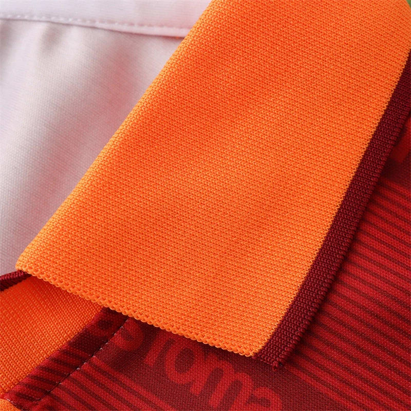 99/00 A.S Roma Season Home Red Retro Jersey Trikot Soccer Kit