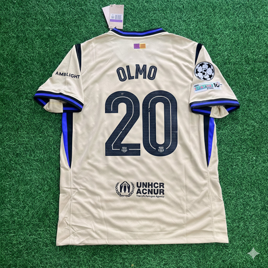 Dani Olmo Barcelona 2025/2026 Season Football Jersey Edition 2