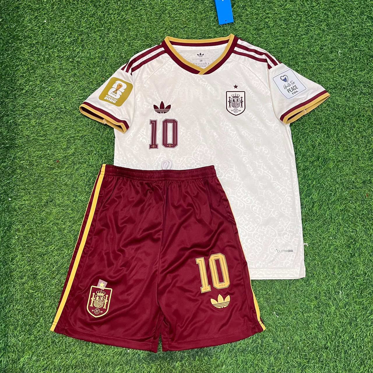 Spain World Cup 2026 Dani Olmo Kids Football Jersey