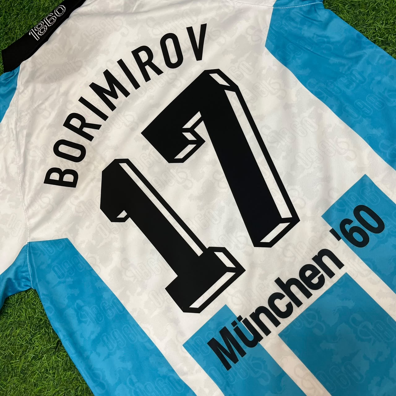 Daniel Borimirov 1860 Munich Retro Football Jersey Collection
