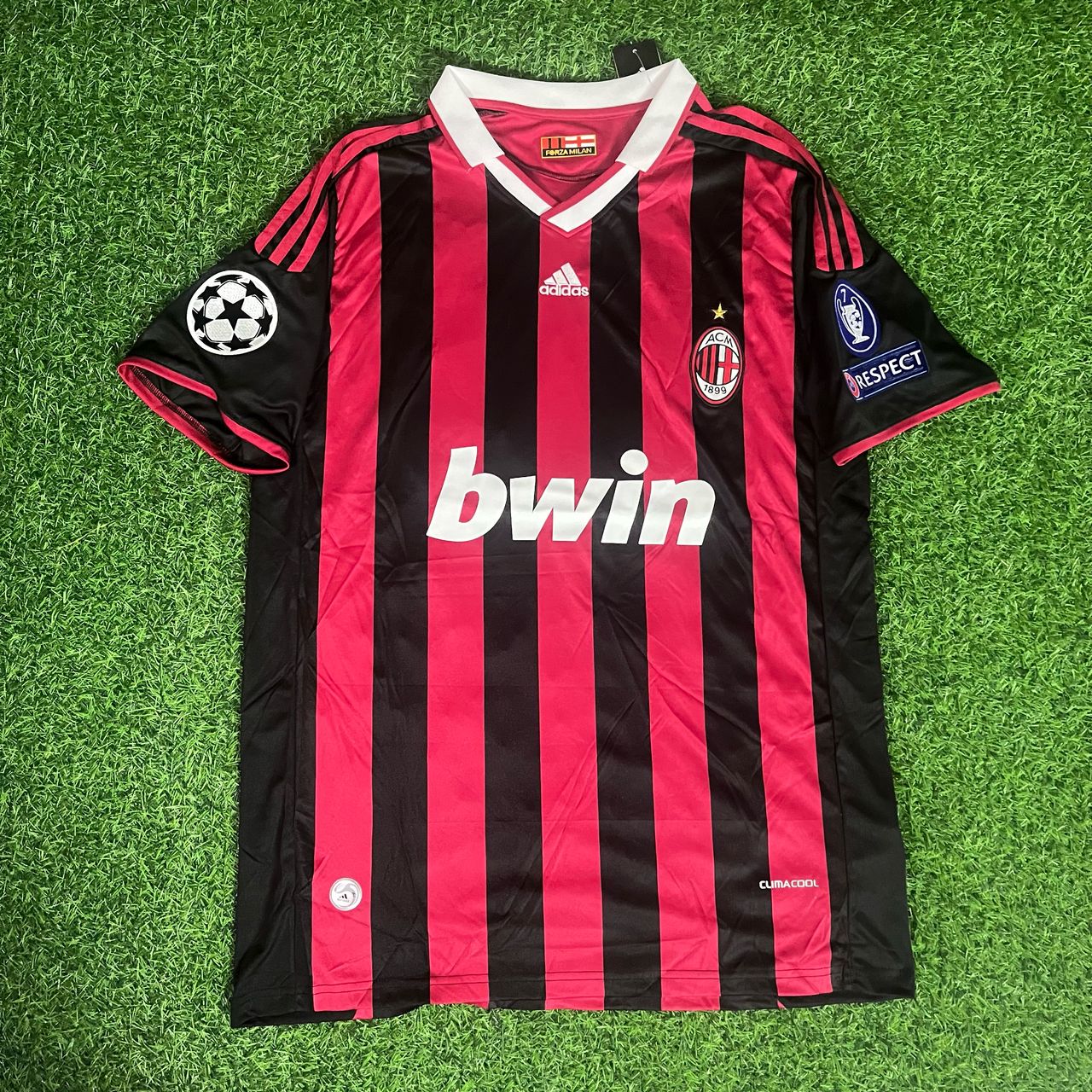 David Beckham 23 - AC Milan 2009-2010 Kit Jersey Trikot Maillot