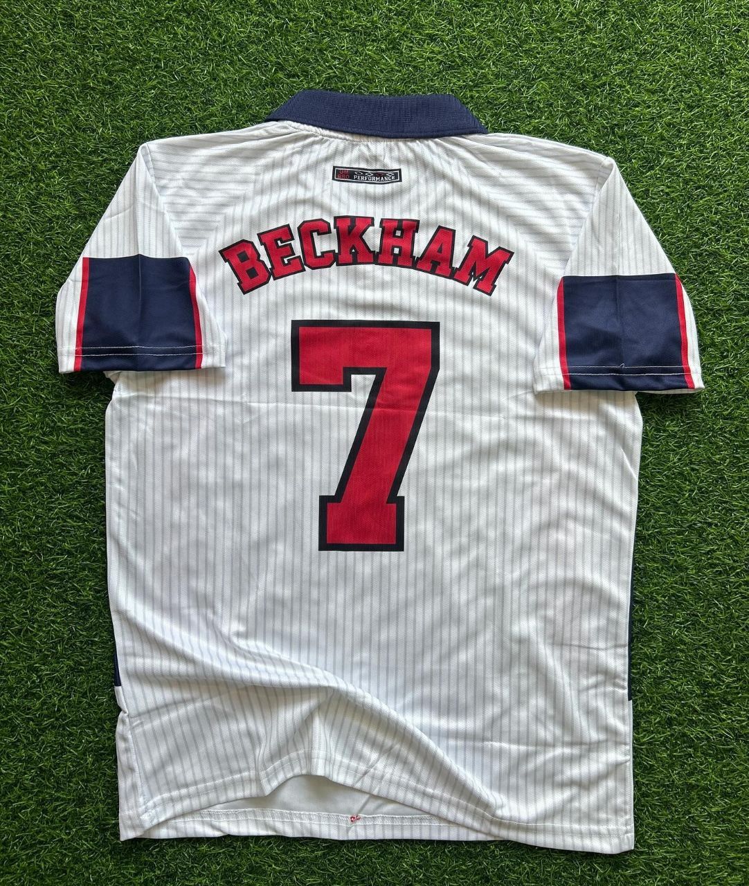 David Beckham England And Retro Football Jersey Kit