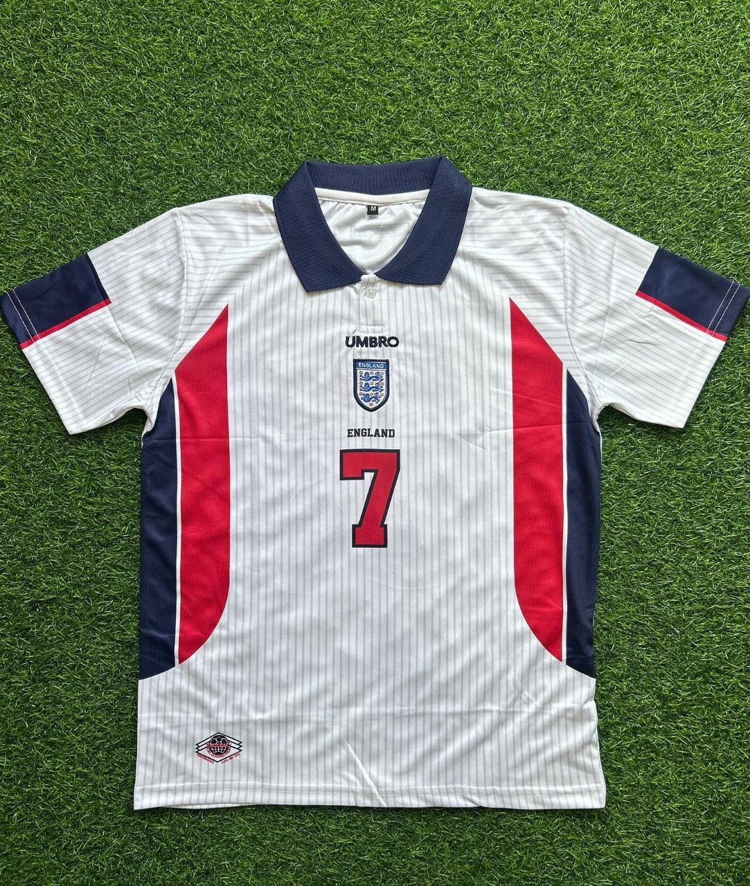 David Beckham England And Retro Football Jersey Kit