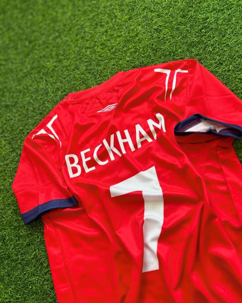 David Beckham England And Retro Football Jersey Kit