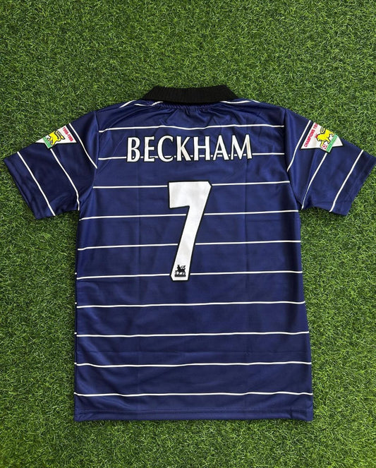 David Beckham Manchester United Night Retro Football Jersey Kit