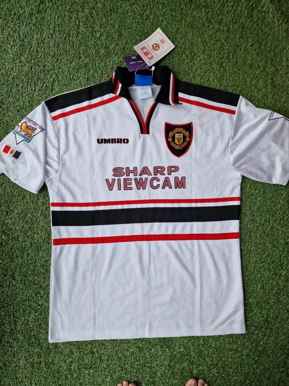 David Beckham Manchester United Retro Football Jersey Kit