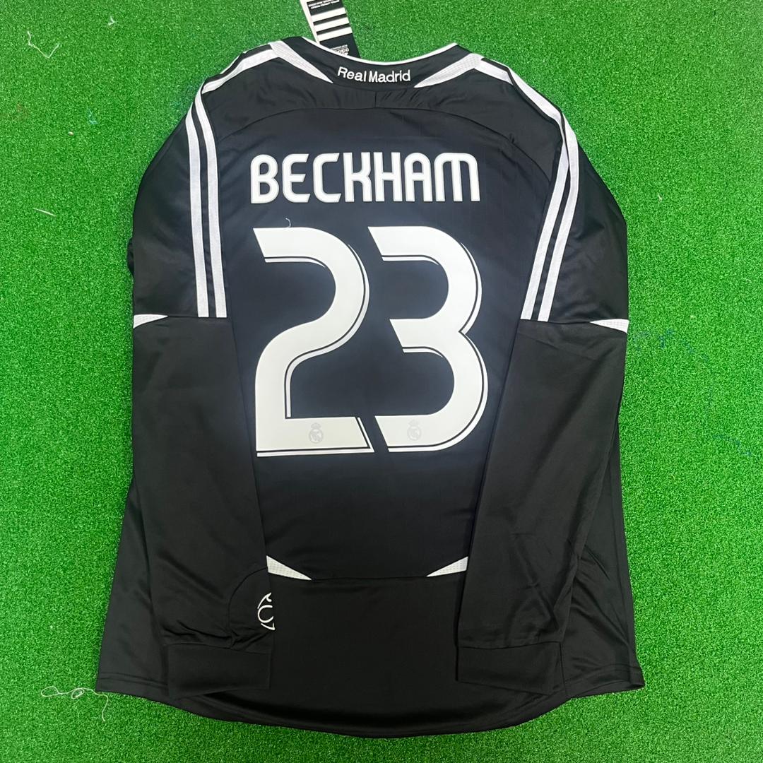 David Beckham Real Madrid 2006 - 2007 Football Jersey Kit