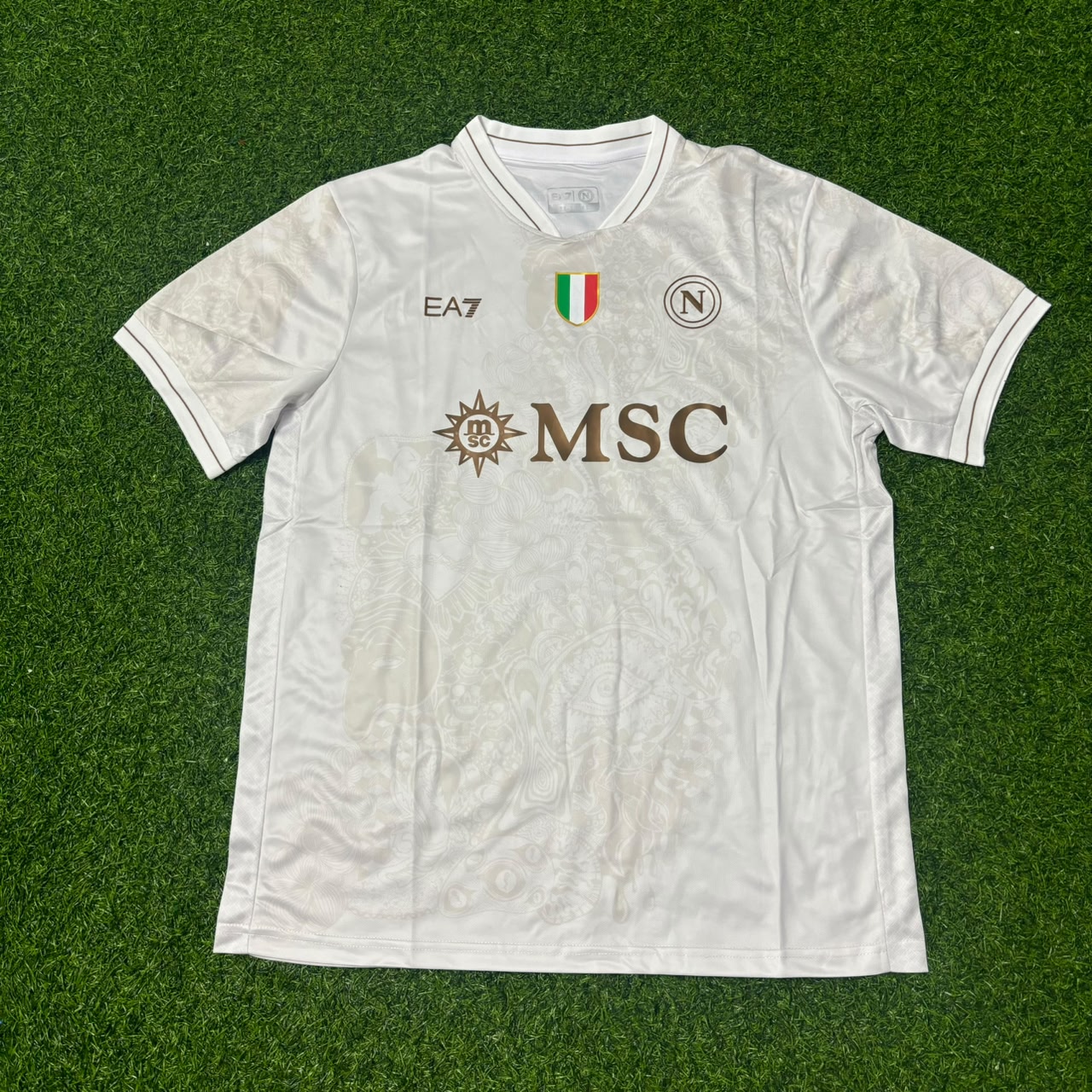 David Neres #7 Napoli Football Jersey