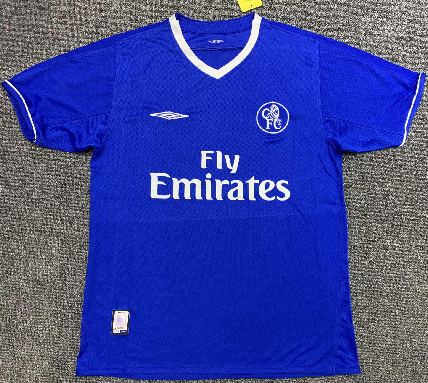 Chelsea Gianfranco Zola 2003 2005 Season Home Navy Blue Retro Jersey Trikot Soccer Kit