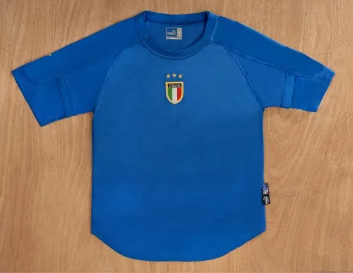 Italy World Cup 2004 -2005 Home Retro Football Jersey